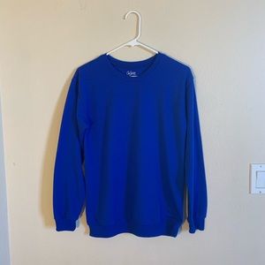 Royal blue crewneck/sweatshirt size S